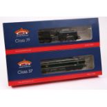 2 Bachmann Branch-Line OO gauge steam locomotives. A BR class 37/0 Co-Co diesel-electric