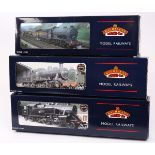 3 Bachmann Branch-Line OO gauge locomotives. An LMS Fairburn class 4F 2-6-4 tank locomotive (32-875)