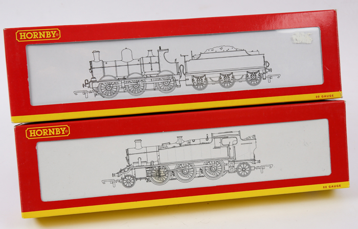 2 Hornby Railways locomotives. 2x BR - 61xx class 2-6-2 tank locomotive (R2213A) RN 6156 in