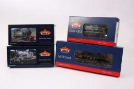 4 Bachmann Branch-Line OO gauge steam locomotives. An LMS (Ex Lancashire and Yorkshire Railway) 2-