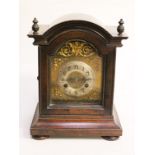 A Junghans mantel clock. Late 19th century. H32cm