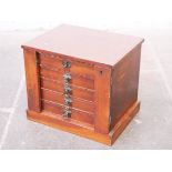 Miniature drawers 19th century. W33cm D26cm H29cm