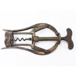 A late 19th Century James Heeley A1 Patent Double Lever corkscrew