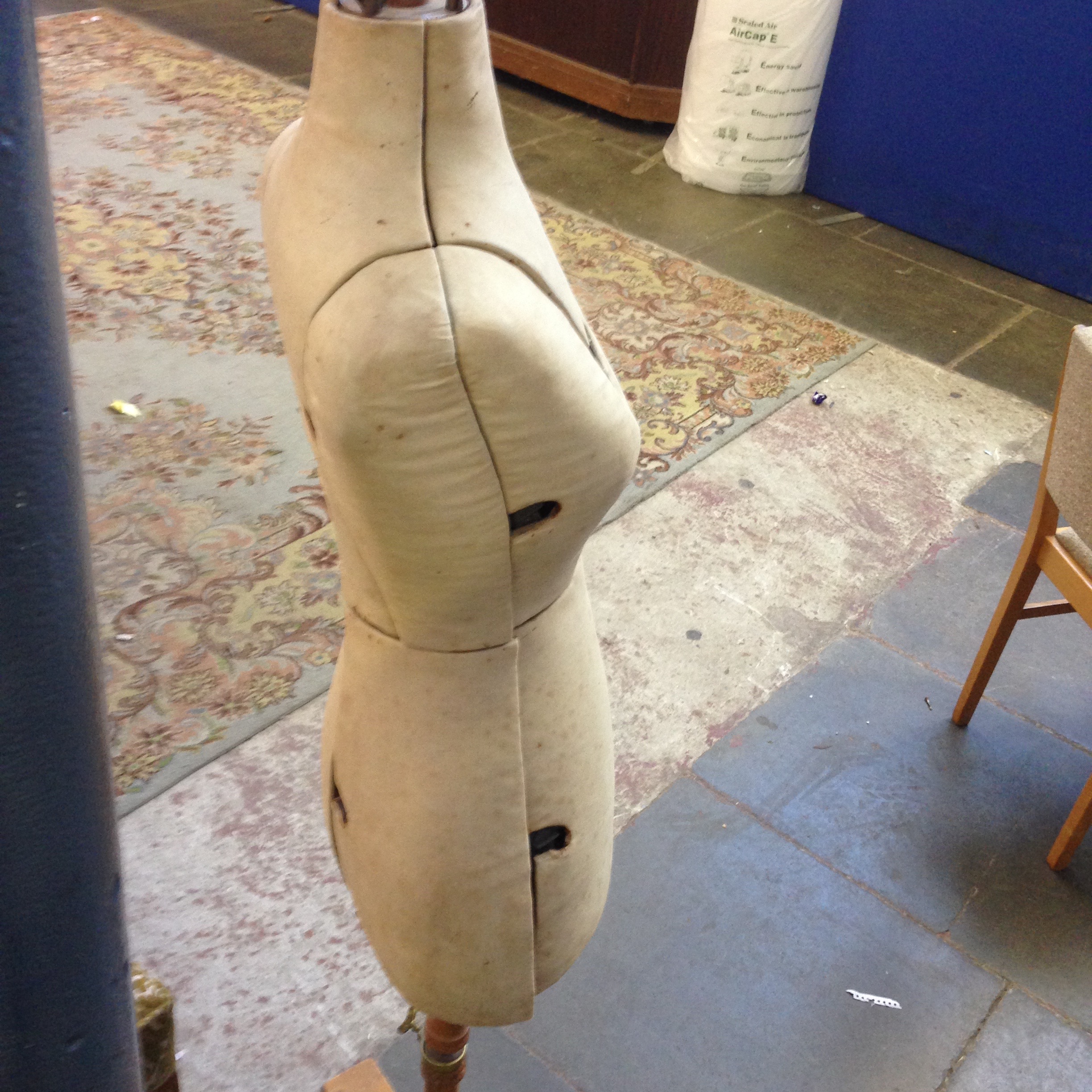 A dress makers dummy. H157cm - Image 5 of 8