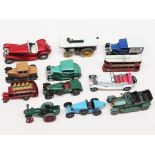 A group of twelve Lesney and Matchbox toy vehicles. Condition - good, I can't find any major damage,