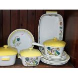 Thirteen pieces of Rorstrand vintage dinner ware. Condition - very good, no damage, general wear