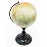 A Philips' British Empire Globe. H37cm