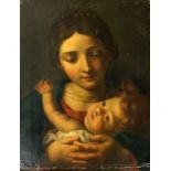 Luigi Pompignoli (Italian 19th Century) after Carlo Cignani (1628 - 1719). Madonna Del Rosario.