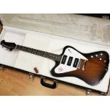 A Gibson USA Firebird electric guitar serial no. 127210514 with hard case. Condition - very good,