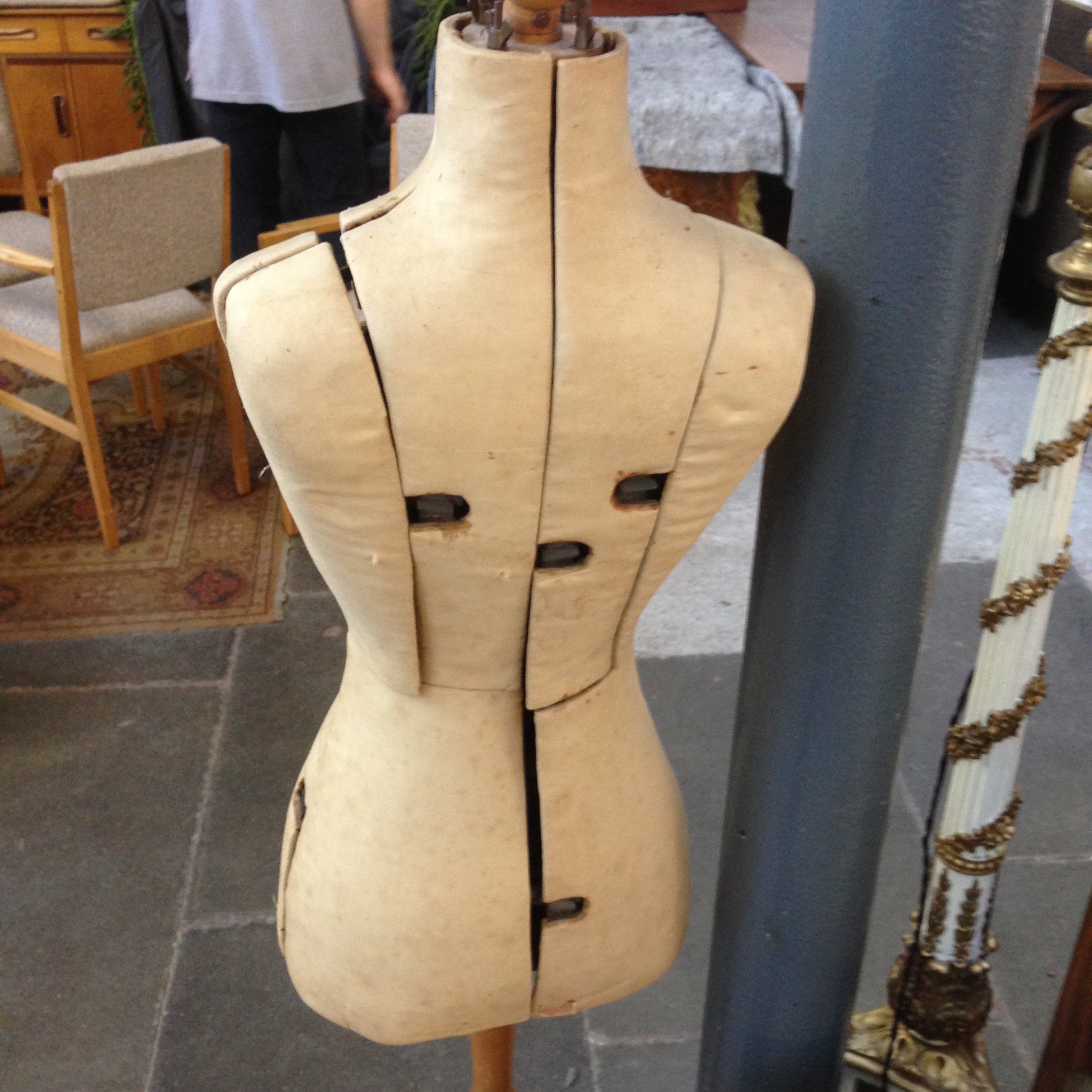 A dress makers dummy. H157cm - Image 3 of 8