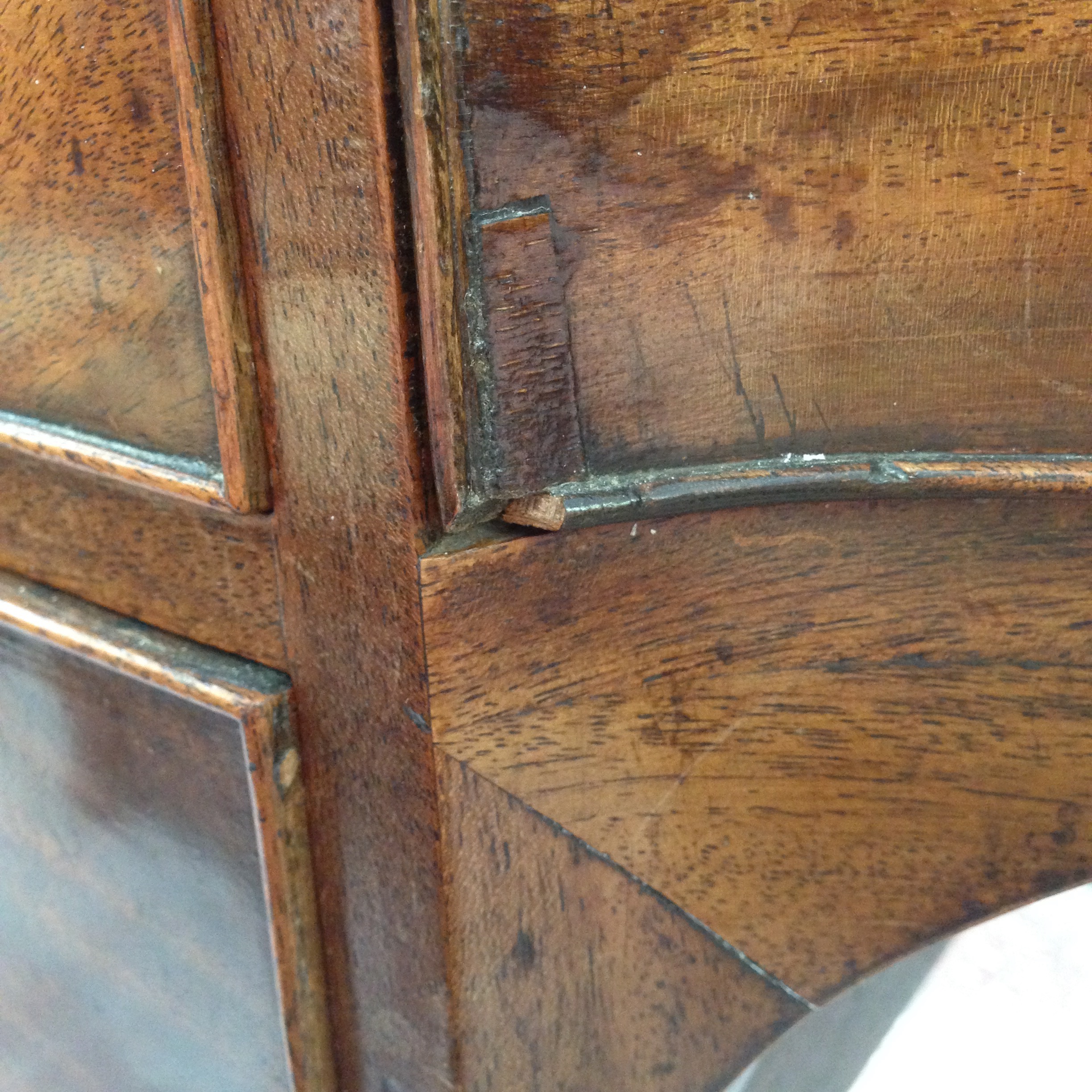 A Regency mahogany side table. W108cm D52cm H80cm
 
Old and newer surface scratches to top.  There - Image 7 of 9