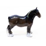 A Beswick horse. L26cm. Condition - good, no damage nor any repair, general wear to include