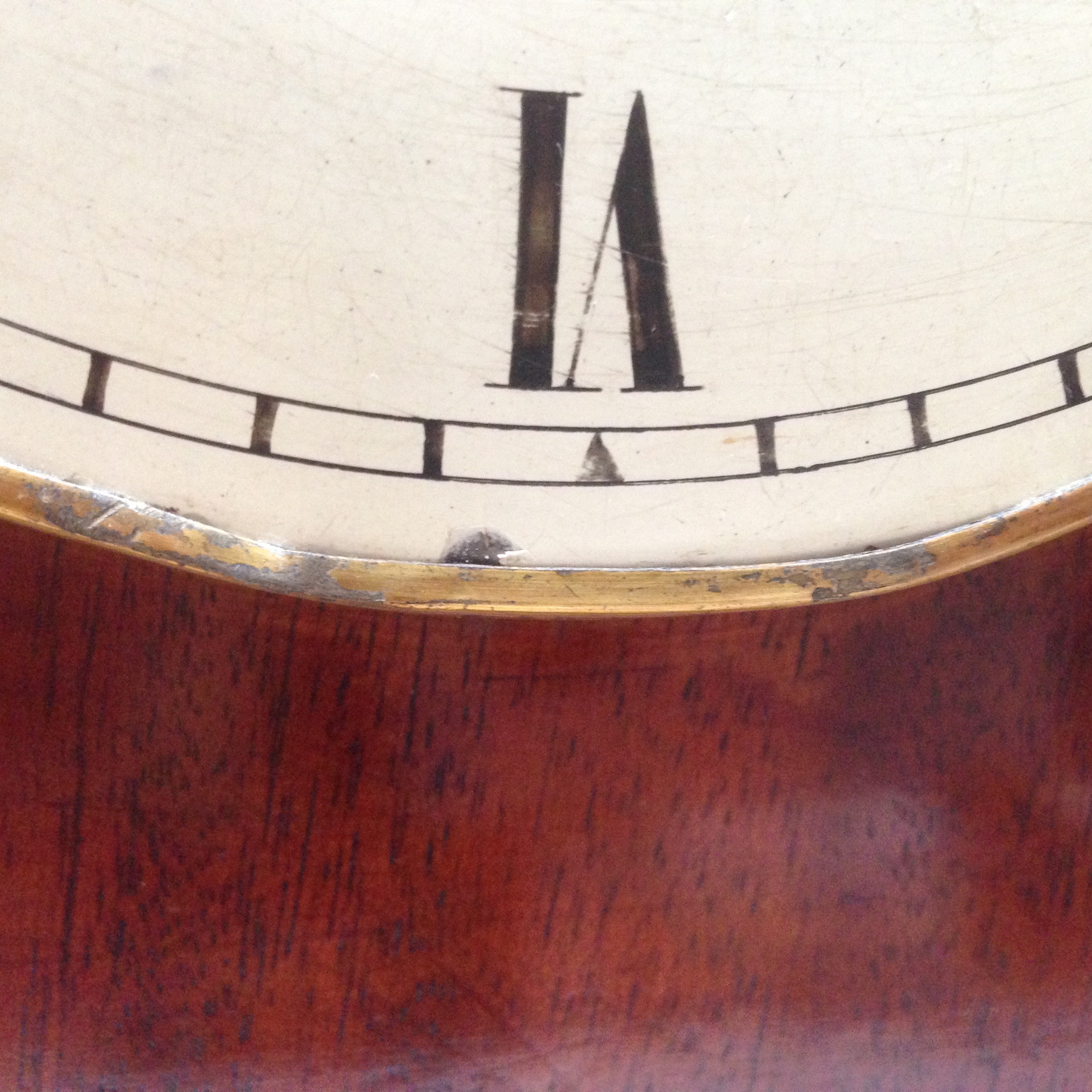 A George III domed bracket clock by James Duncan having painted dial with chime/silent lever, the - Image 22 of 25