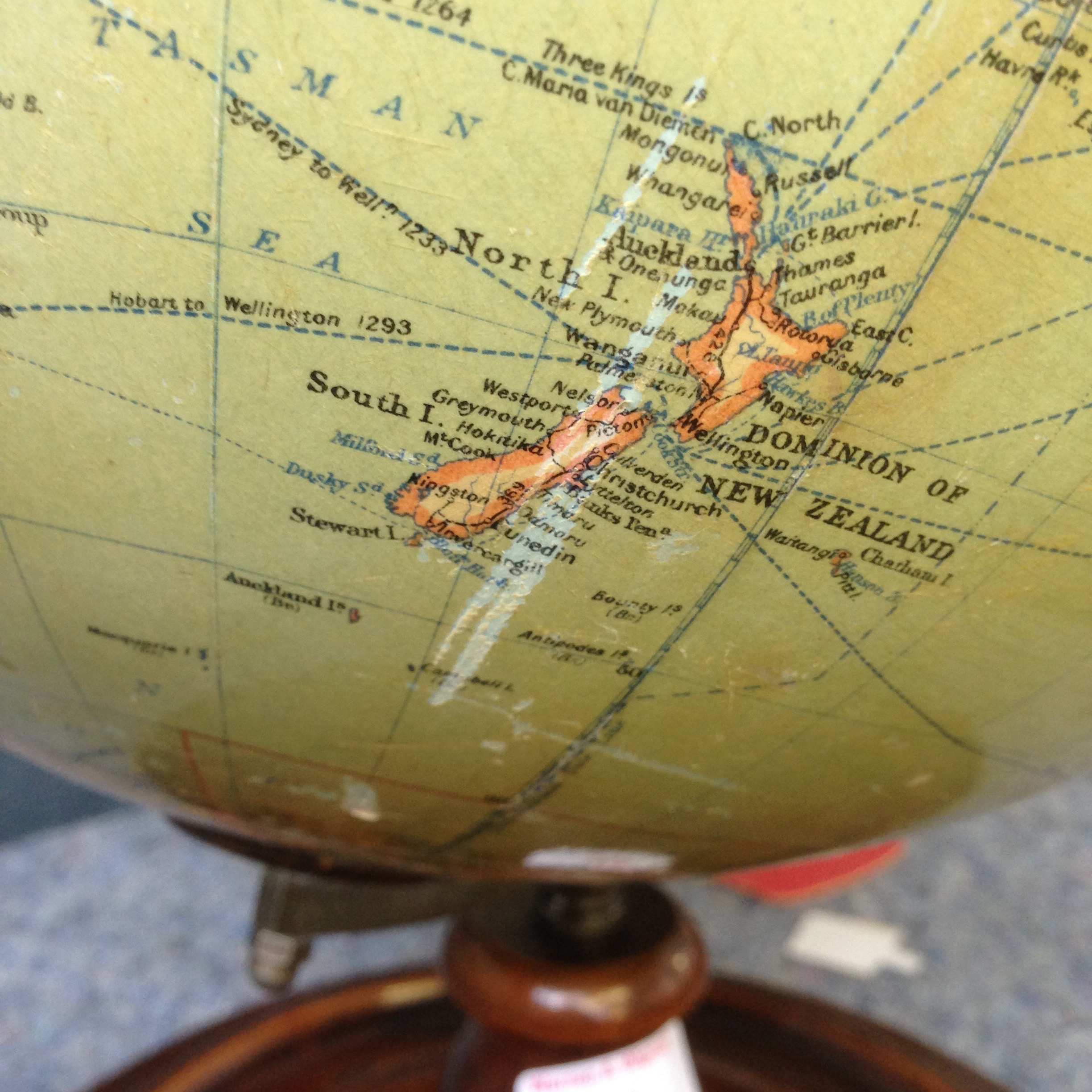 A News Of The World Business Globe. H44cm - Image 4 of 6