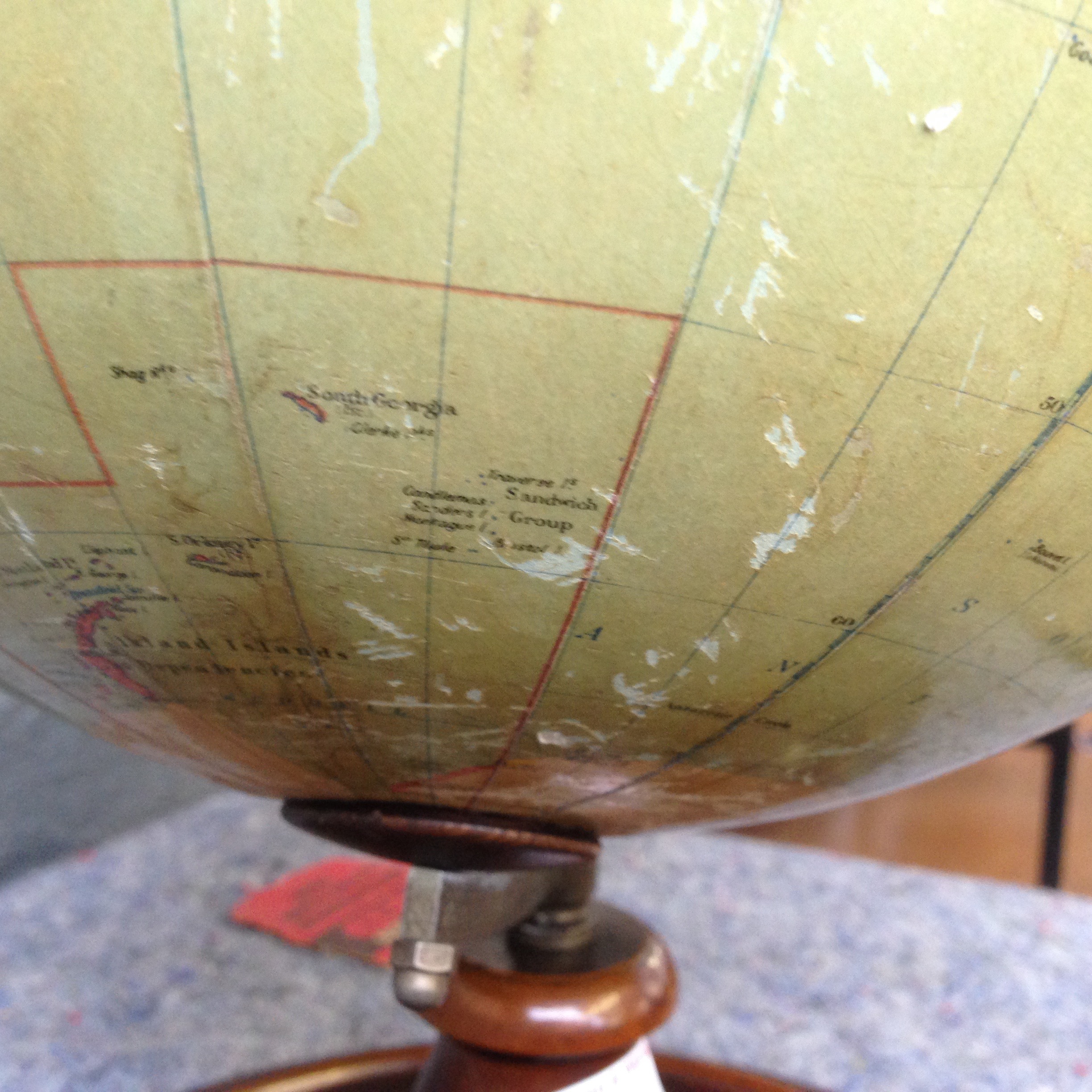 A News Of The World Business Globe. H44cm - Image 6 of 6