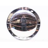 An Art Deco convex mirror. Diam. 56cm