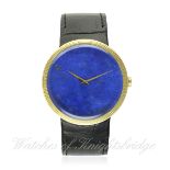 AN 18K SOLID GOLD CHRISITIAN DIOR LA D DE DIOR WRIST WATCH CIRCA 2014, REF. CD043152 SPECIAL LAPIS