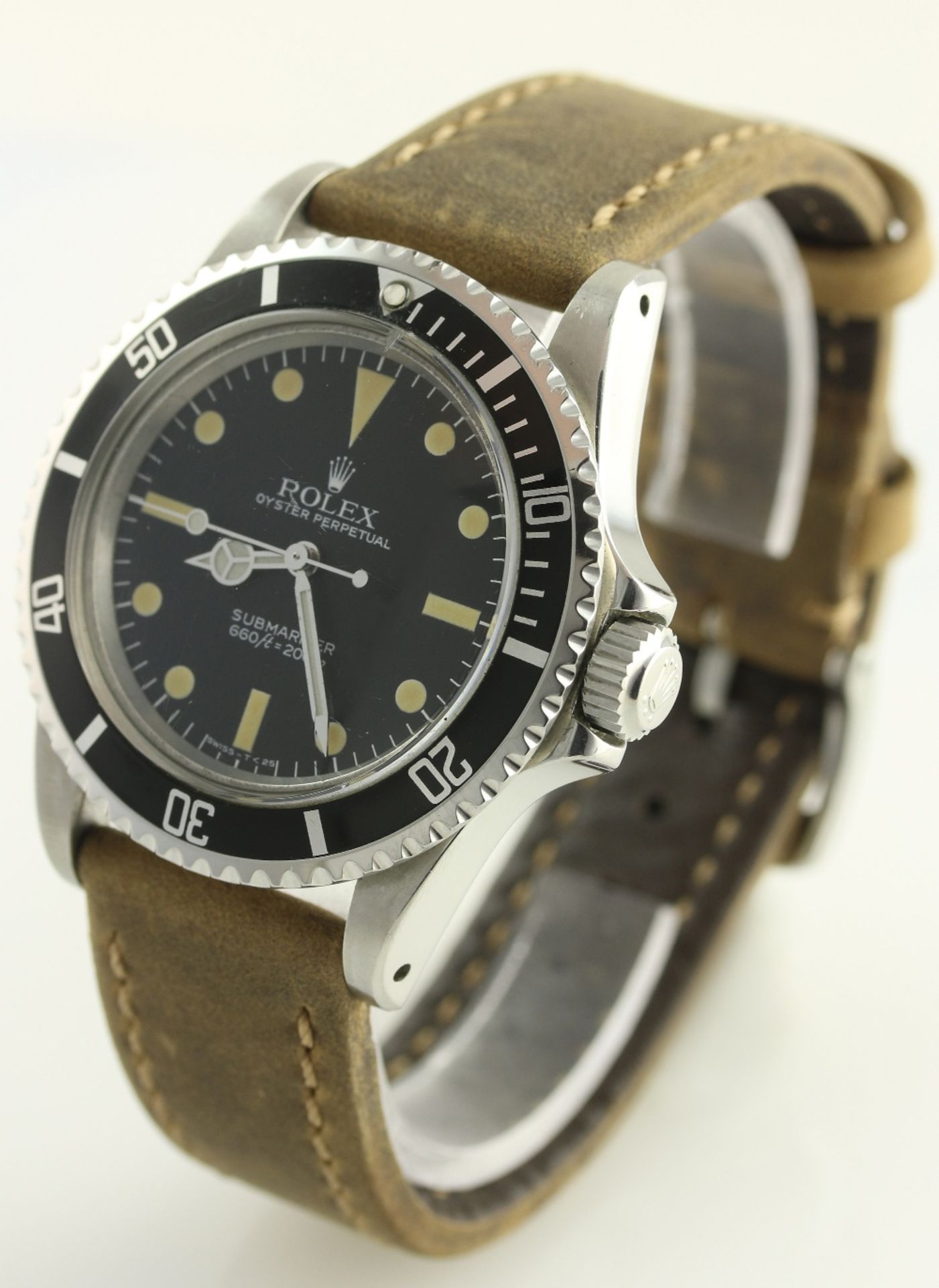 A GENTLEMAN'S STAINLESS STEEL ROLEX OYSTER PERPETUAL SUBMARINER WRIST WATCH CIRCA 1982, REF. - Image 4 of 7