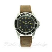 A RARE GENTLEMAN'S STAINLESS STEEL ROLEX TUDOR OYSTER PRINCE SUBMARINER WRIST WATCH CIRCA 1963, REF.