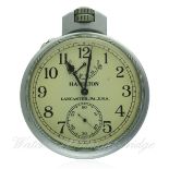 A SECOND WORLD WAR HAMILTON U.S. NAVY MODEL 22 NAVIGATIONAL CHRONOMETER DECK / POCKET WATCH CIRCA