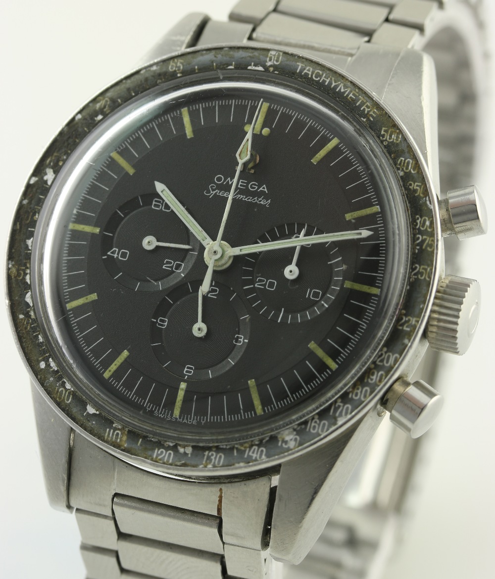 A RARE GENTLEMAN'S STAINLESS STEEL OMEGA SPEEDMASTER "ED WHITE" CHRONOGRAPH BRACELET WATCH CIRCA - Image 5 of 13