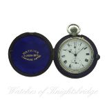 A RARE GENTLEMAN'S WATKINS QUEEN BEE EXPOSURE METER CHRONOGRAPH POCKET WATCH CIRCA 1930 WITH