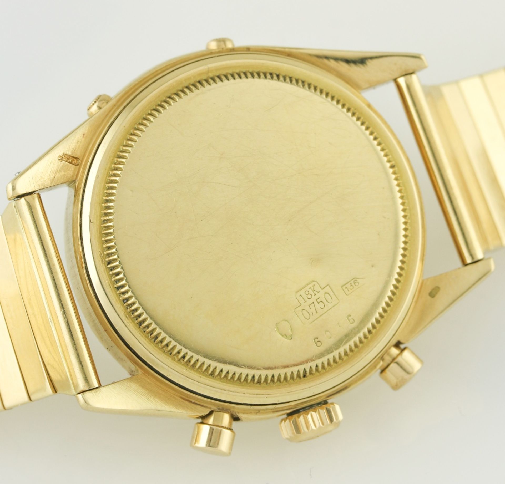 A FINE & RARE GENTLEMAN'S 18K SOLID GOLD ROLEX "JEAN-CLAUDE KILLY" OYSTER TRIPLE CALENDAR ANTI- - Image 10 of 13