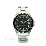 A GENTLEMAN'S STAINLESS STEEL ROLEX TUDOR PRINCE DATE SUBMARINER BRACELET WATCH CIRCA 1997, REF.