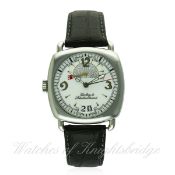 A STAINLESS STEEL DUBEY & SCHALDENBRAND CAPRICE 03 WRIST WATCH CIRCA 2010 LIMITED EDITION OF 250