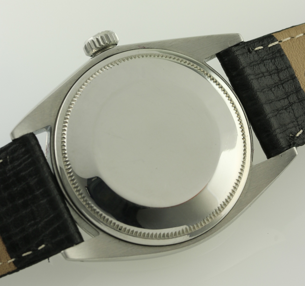 A GENTLEMAN'S STAINLESS STEEL ROLEX OYSTER PERPETUAL AIR KING DATE SUPER PRECISION WRIST WATCH CIRCA - Image 6 of 8