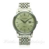 A RARE GENTLEMAN'S STAINLESS STEEL IWC INGENIEUR BRACELET WATCH DATED 1965, REF. 666A WITH IWC BOX &