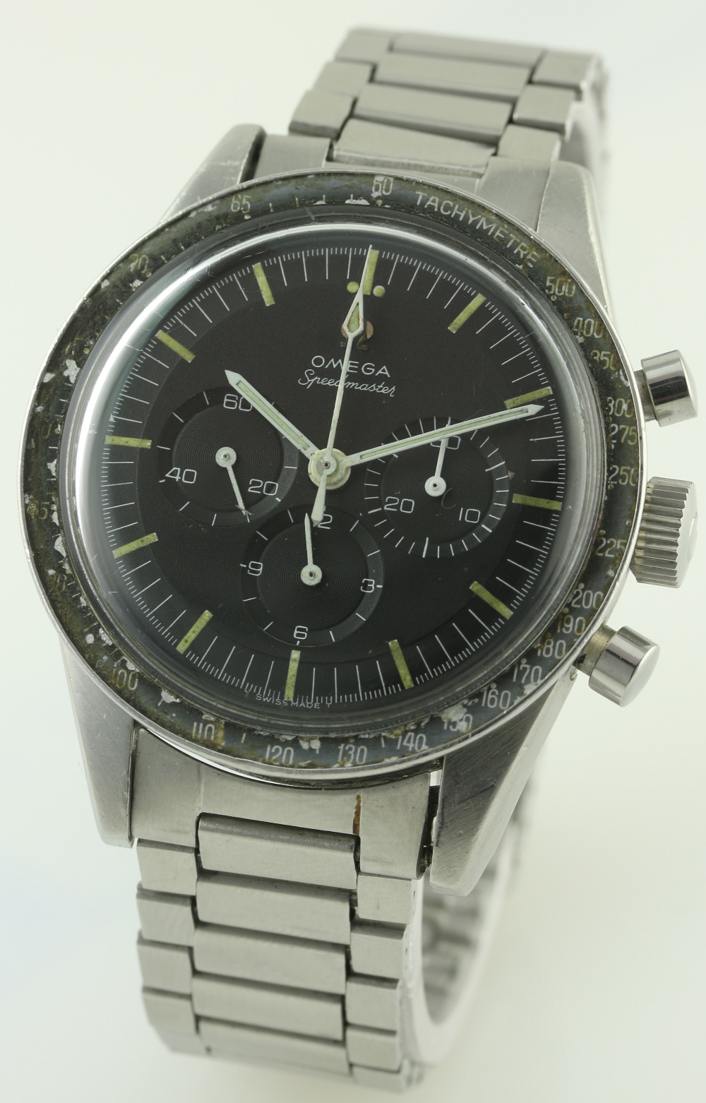 A RARE GENTLEMAN'S STAINLESS STEEL OMEGA SPEEDMASTER "ED WHITE" CHRONOGRAPH BRACELET WATCH CIRCA - Image 3 of 13