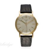 A FINE GENTLEMAN'S 18K SOLID GOLD PATEK PHILIPPE CENTRE SECONDS WRIST WATCH CIRCA 1960s, REF. 3423