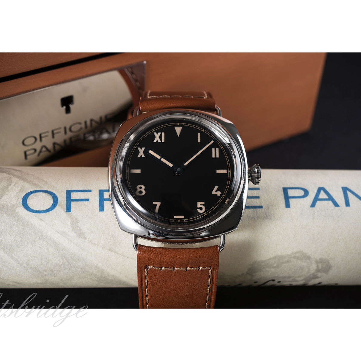 A GENTLEMAN'S STAINLESS STEEL PANERAI RADIOMIR 1936 WRIST WATCH DATED 2007, REF. PAM00249 SPECIAL - Image 2 of 2