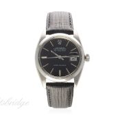 A GENTLEMAN'S STAINLESS STEEL ROLEX OYSTER PERPETUAL AIR KING DATE SUPER PRECISION WRIST WATCH CIRCA