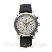 A GENTLEMAN'S STAINLESS STEEL GIRARD PERREGAUX FERRARI CHRONOGRAPH WRIST WATCH CIRCA 2000, REF. 8020