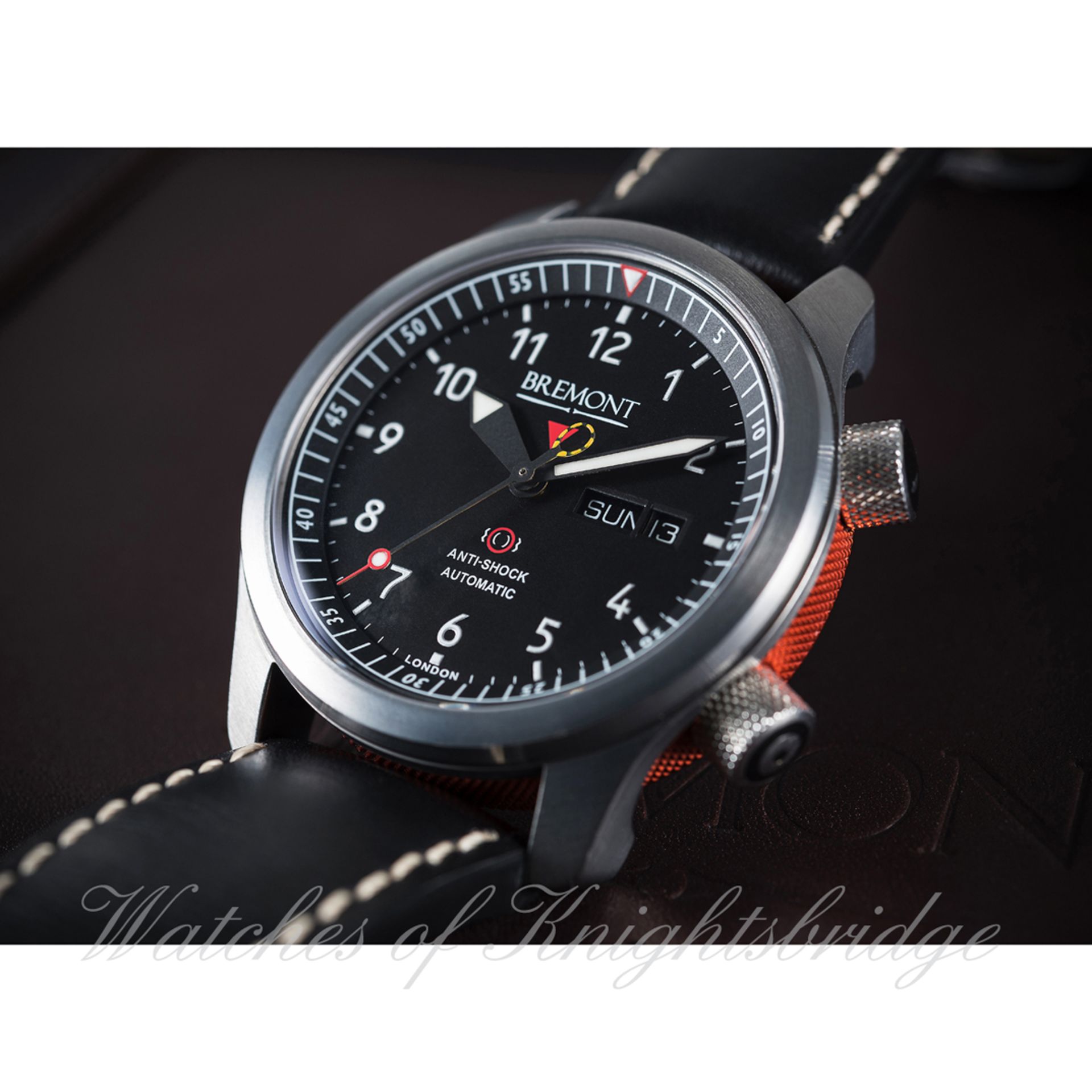 A GENTLEMAN'S STAINLESS STEEL BREMONT MARTIN MAKER MBII AUTOMATIC WRIST WATCH DATED 2010 WITH - Image 2 of 2