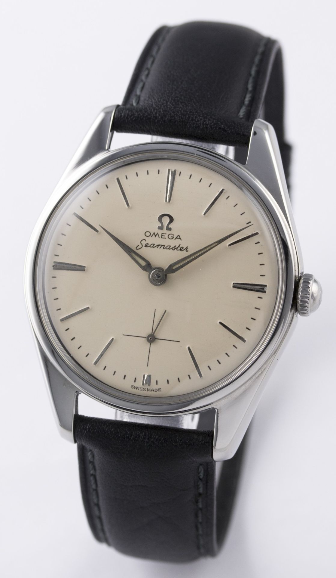 A GENTLEMAN'S LARGE SIZE STAINLESS STEEL OMEGA SEAMASTER WRIST WATCH CIRCA 1960, REF. 2990-1 - Image 2 of 8