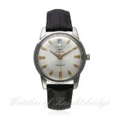 A GENTLEMAN'S STAINLESS STEEL LONGINES HERITAGE CONQUEST AUTOMATIC WRIST WATCH CIRCA 2007, REF.