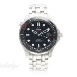 A GENTLEMAN'S STAINLESS STEEL OMEGA SEAMASTER PROFESSIONAL 300M BRACELET WATCH DATED 2012, 50 YEAR