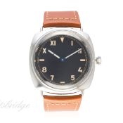 A GENTLEMAN'S STAINLESS STEEL PANERAI RADIOMIR 1936 WRIST WATCH DATED 2007, REF. PAM00249 SPECIAL