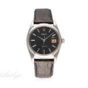 A GENTLEMAN'S STAINLESS STEEL ROLEX OYSTERDATE PRECISION WRIST WATCH CIRCA 1968, REF. 6694
D: