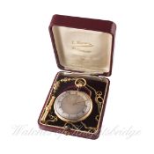 A FINE GENTLEMAN'S 18K SOLID GOLD QUARTER REPEATER POCKET WATCH CIRCA 1850 SIGNED MICHOUDET A ST.