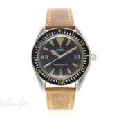 A RARE GENTLEMAN'S STAINLESS STEEL OMEGA SEAMASTER 300 WRIST WATCH CIRCA 1967, REF. 166.0024-67 SC