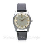 A GENTLEMAN'S STAINLESS STEEL OMEGA SEAMASTER AUTOMATIC WRIST WATCH CIRCA 1960, REF. 14700 1 SC
D: