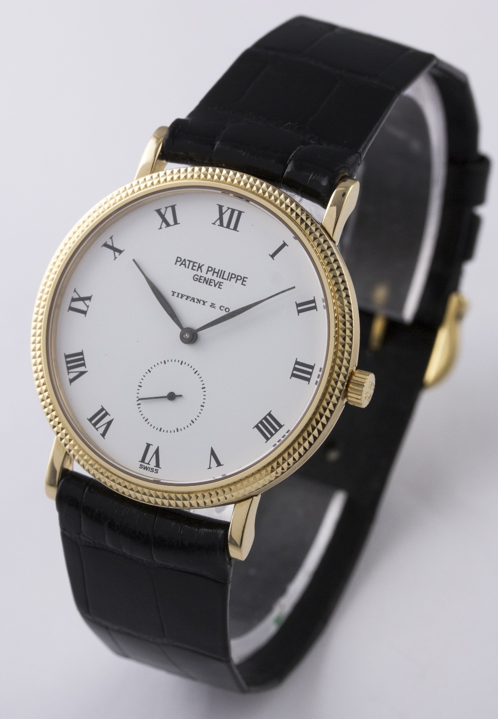 A FINE & RARE GENTLEMAN'S 18K SOLID GOLD PATEK PHILIPPE CALATRAVA WRIST WATCH DATED 1993, REF. - Image 5 of 7