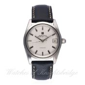 A GENTLEMAN’S STAINLESS STEEL UNIVERSAL GENEVE POLEROUTER SUPER AUTOMATIC WRIST WATCH
CIRCA 1960s,