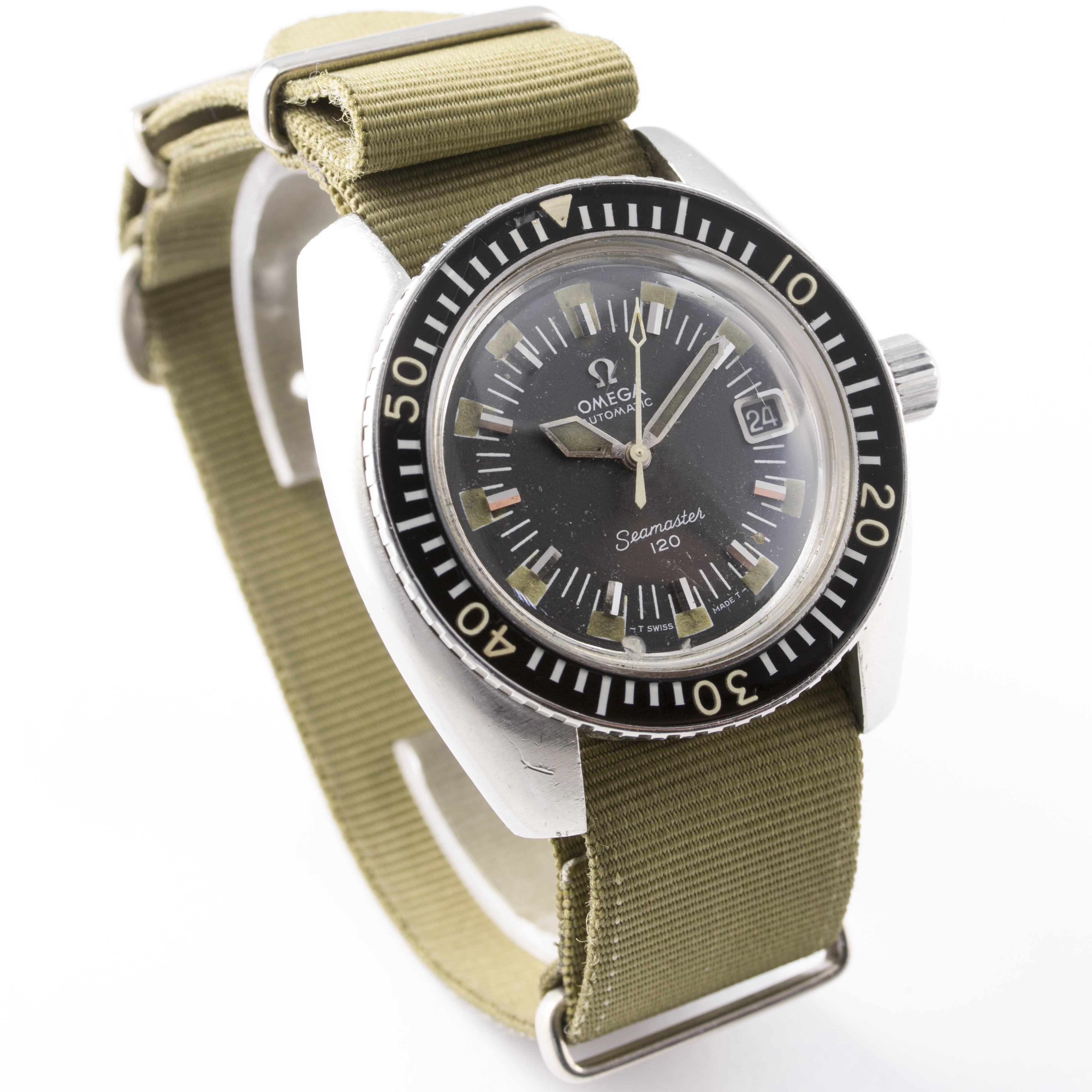 A GENTLEMAN’S STAINLESS STEEL OMEGA SEAMASTER 120 AUTOMATIC WRIST WATCH
CIRCA 1972, REF. 166.073 - Image 5 of 7