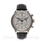 A GENTLEMAN'S STAINLESS STEEL BAUME & MERCIER CAPELAND FLYBACK CHRONOGRAPH WRIST WATCH CIRCA 2014,