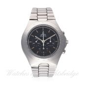 A GENTLEMAN’S STAINLESS STEEL OMEGA SPEEDMASTER TEUTONIC CHRONOGRAPH BRACELET WATCH
CIRCA 1970,